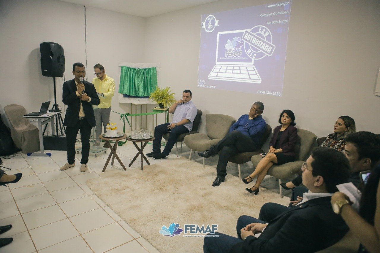 Faculdade FEMAF de Pedreiras lança cursos do EAD e se credencia entre as  maiores do MA - John Cutrim